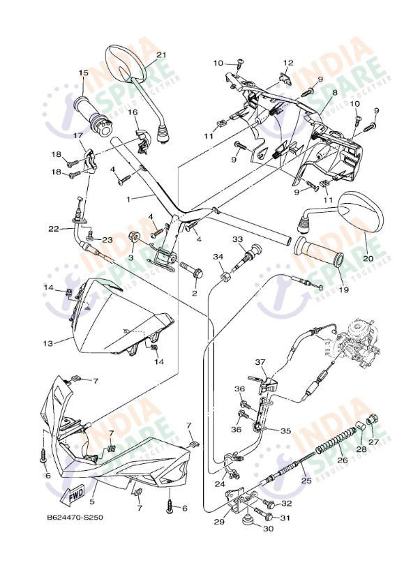 STEERING HANDLE & CABLE